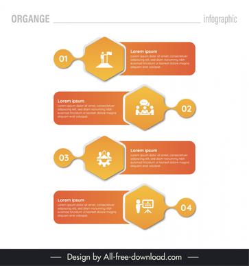 business infographic template elegant symmetric geometric shape