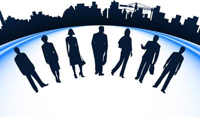 business people vector