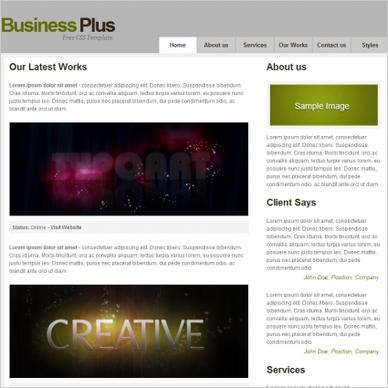 Business Plus Template