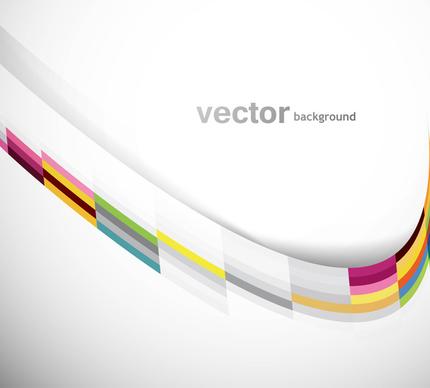 business vector background wave design