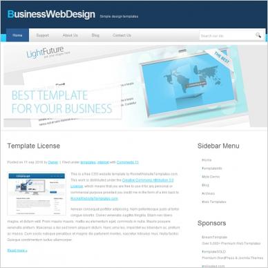 Business Web Design Template