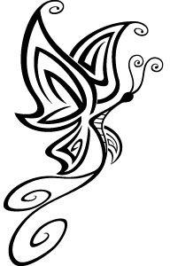 Butterfly Tattoo Vector