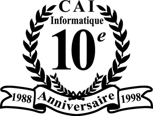 CAI 10e anniversaire