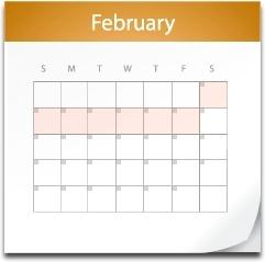 Calenda February