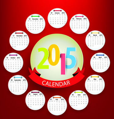 calendar15 annulus vector