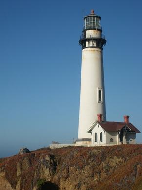 california lighthouse sea