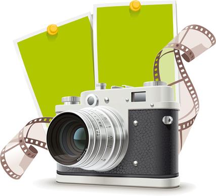 camera and film vector