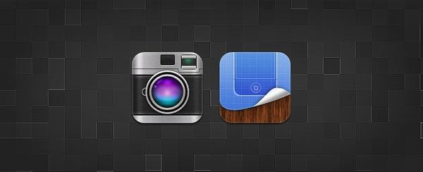 Camera and Winterboard Replacement Icons