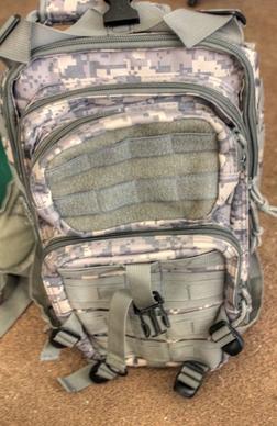 camoflauge backpack