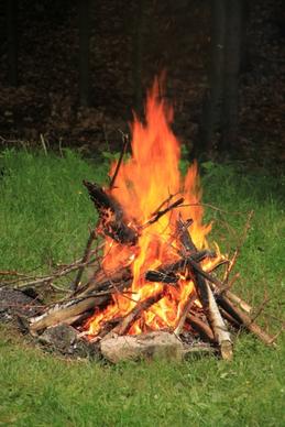 campfire celebration fire