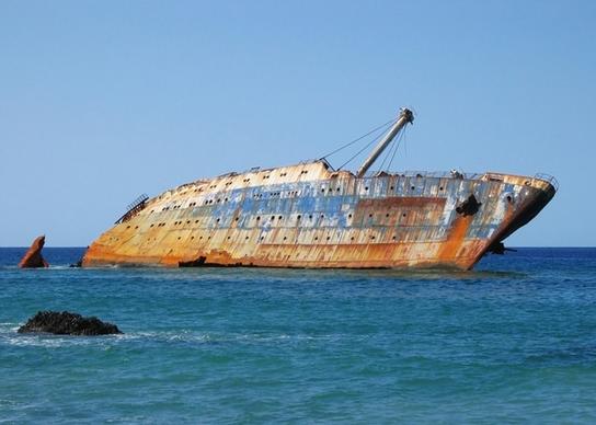 canary islands shipwreck ship