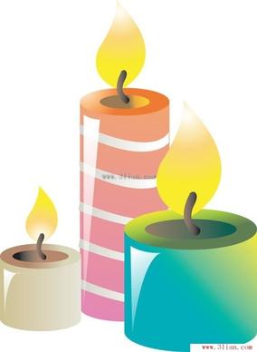 candles vector