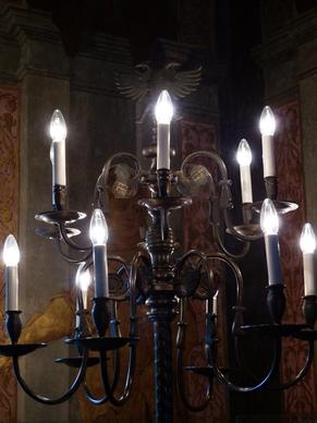 candlestick chandelier lamps