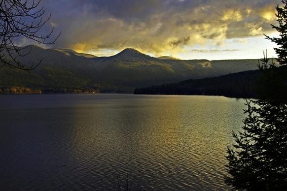 canim lake british columbia canada