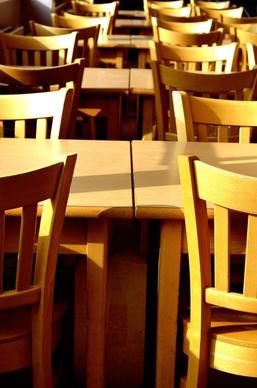 canteens background chairs tables