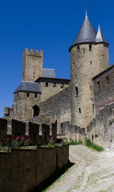 carcassonne france castle