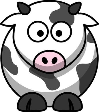 Cartoon Cow clip art