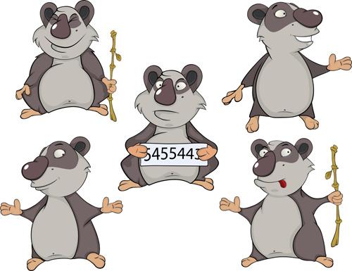 cartoon koala cute design vector