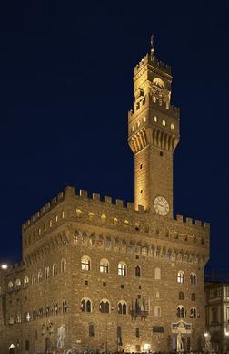 castle palazzo night