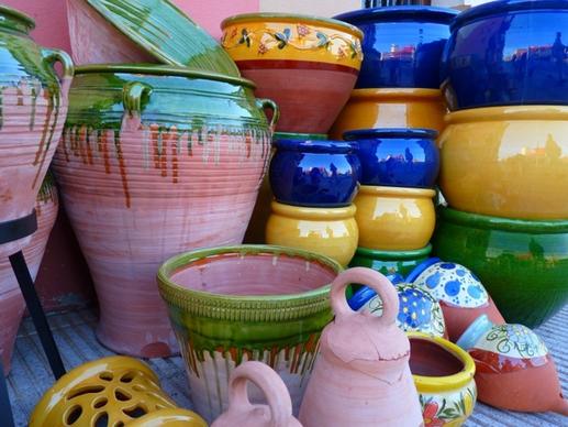 ceramic pots vessels