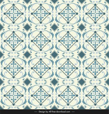 ceramic tile pattern repeating symmetry elegant classic design