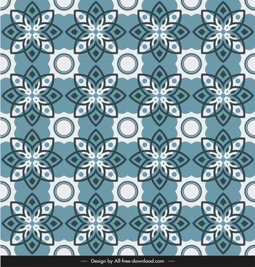 ceramic tile pattern template illusion repeating symmetric floras