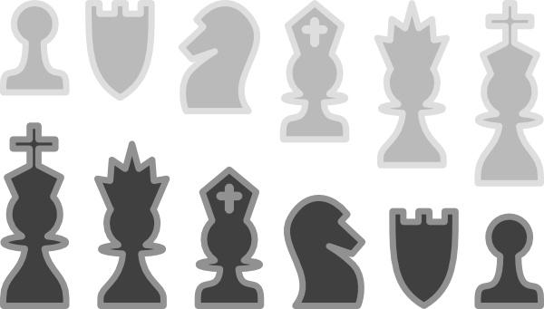 Chess Pieces Gallery clip art