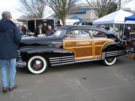chevrolet with wood