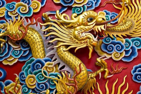 chinese dragon sculpture 06 hd pictures