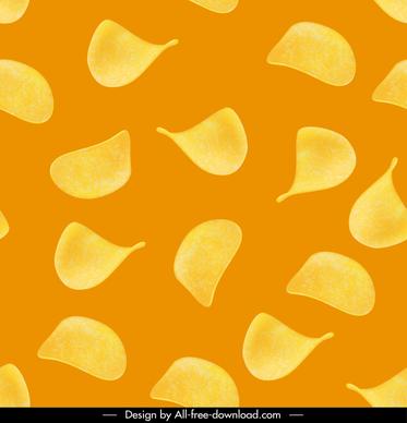 chips pattern template modern shiny design