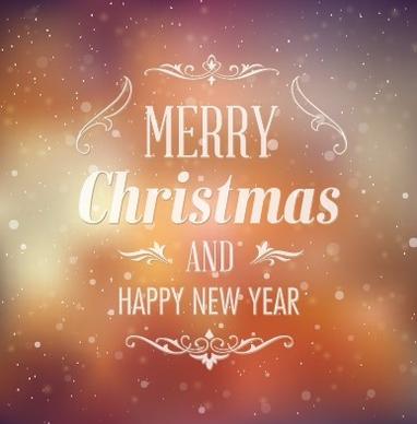 christmas and new year background light vector dot