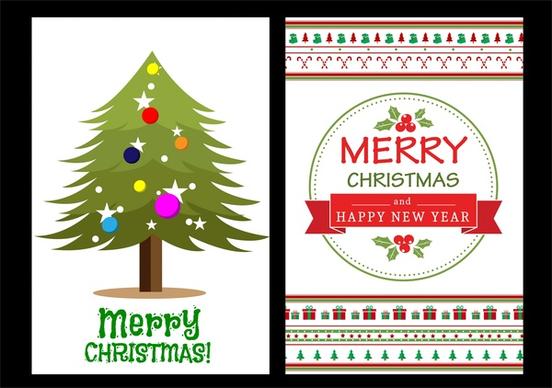christmas background design fir tree and classical style