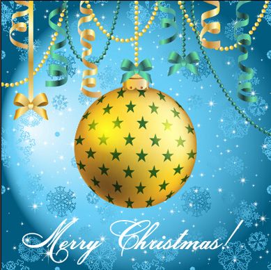christmas balls with confetti15 new year background vector