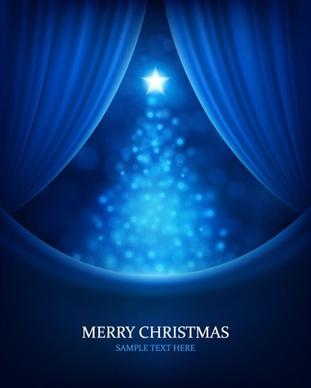 christmas bright background 02 vector