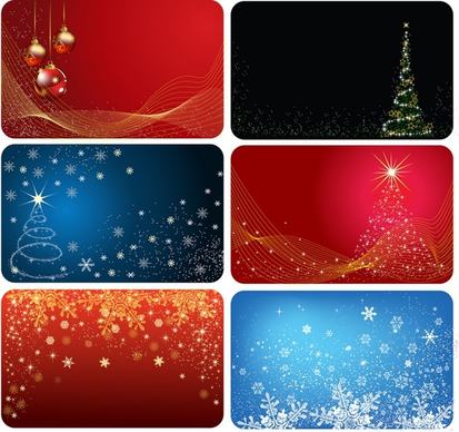 Christmas cards six version