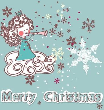 christmas decoration stickers 02 vector
