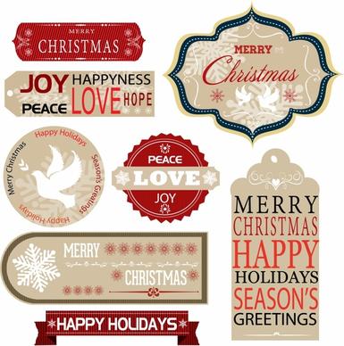 Christmas Labels and Gift Tags