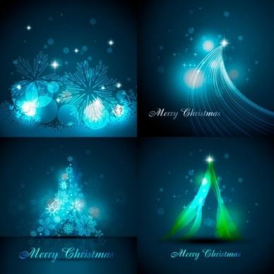 christmas snowflake with beautiful background vector