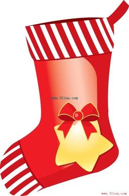 christmas socks vector