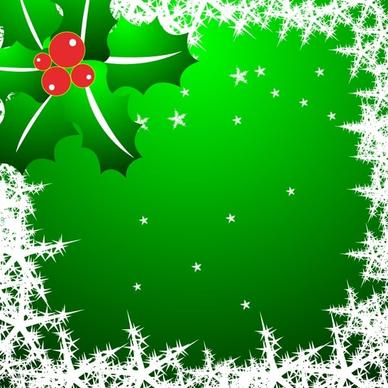christmas star snowflake border clip art