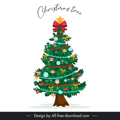 christmas tree design elements elegant classic