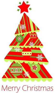 Christmas Tree Vector Illustration 1