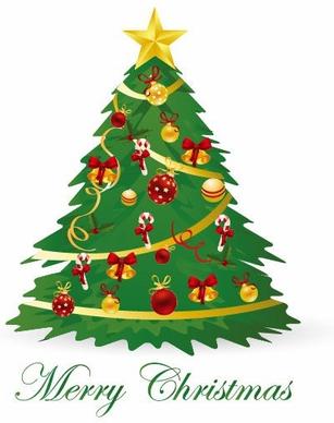 Christmas Tree Vector Illustration 3