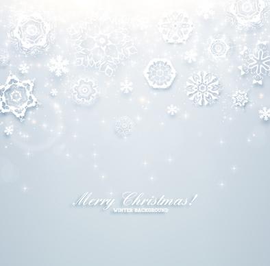 christmas winter backgrounds vector