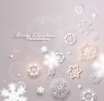 christmas winter backgrounds vector