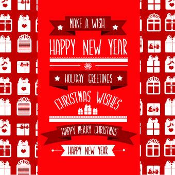 christmas wishes background vector