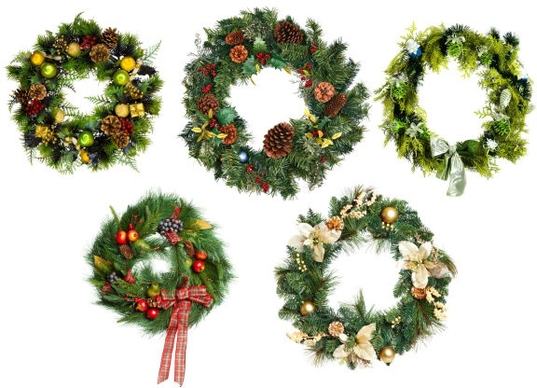 christmas wreath definition picture