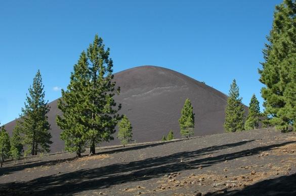 cinder cone lassen national volcanic park california