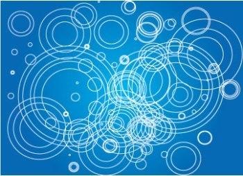 Circle Blue Background Vector Graphic illustrator ai format