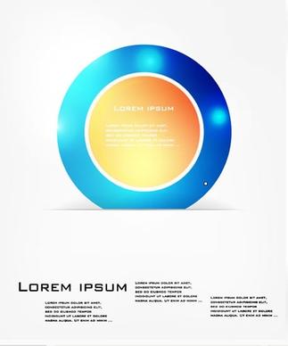 circle label background vector